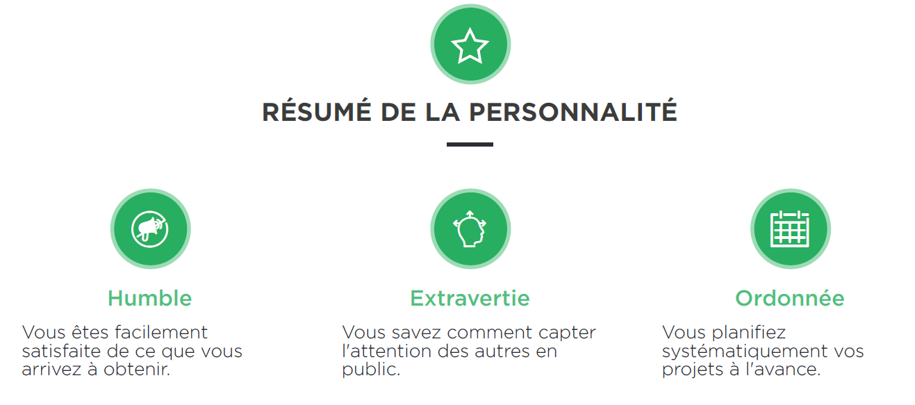 Test de personnalité